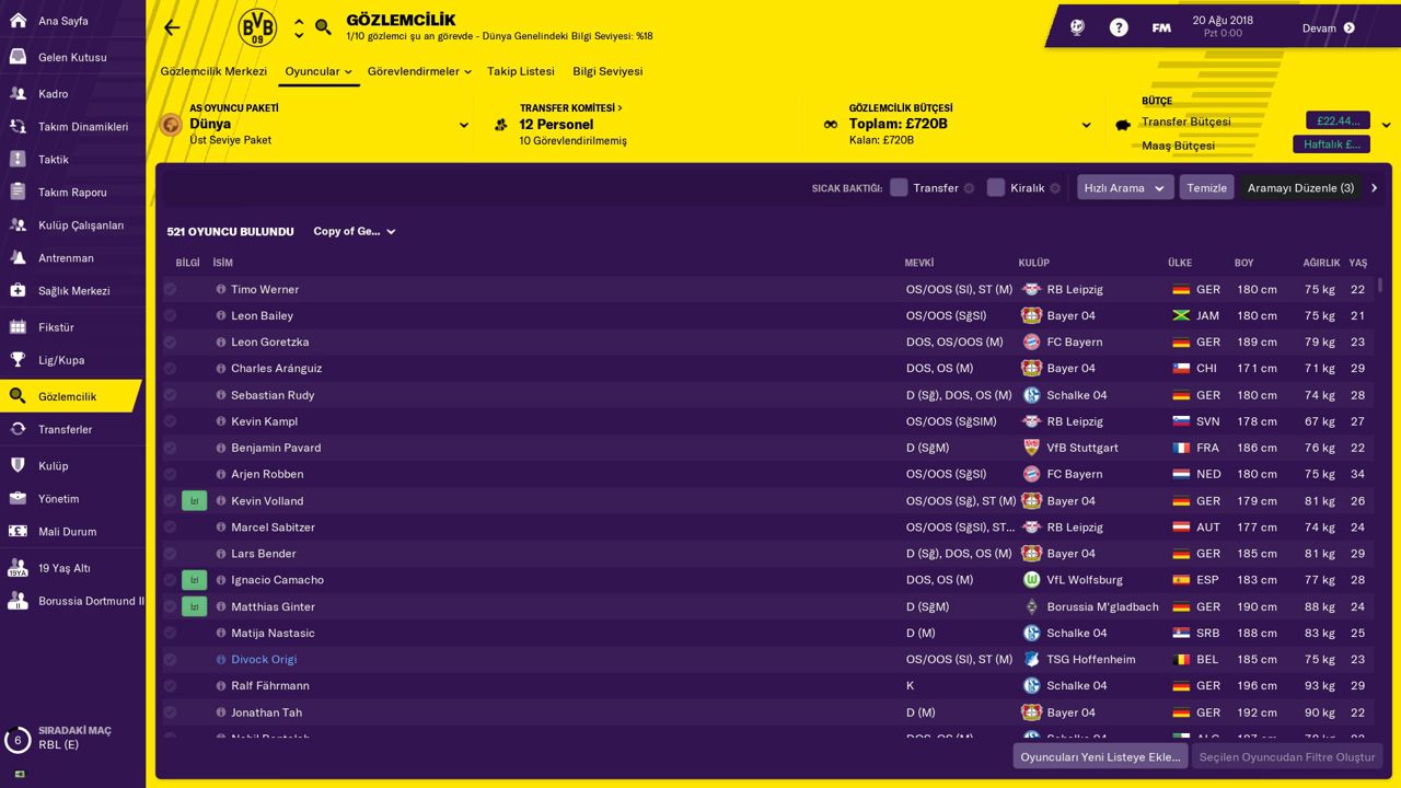 Football Manager 2019 ekran görüntüsü 1