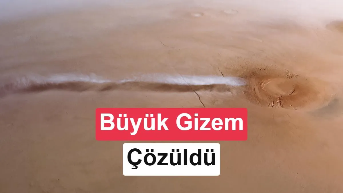 Mars’ın Arsia Mons Yanardağında Günlük Oluşan 1.800 km Uzunluğa Kadar Uzayan Bulutun Gizemi Homojen Çekirdeklenme Mekanizmasıyla Açıklandı