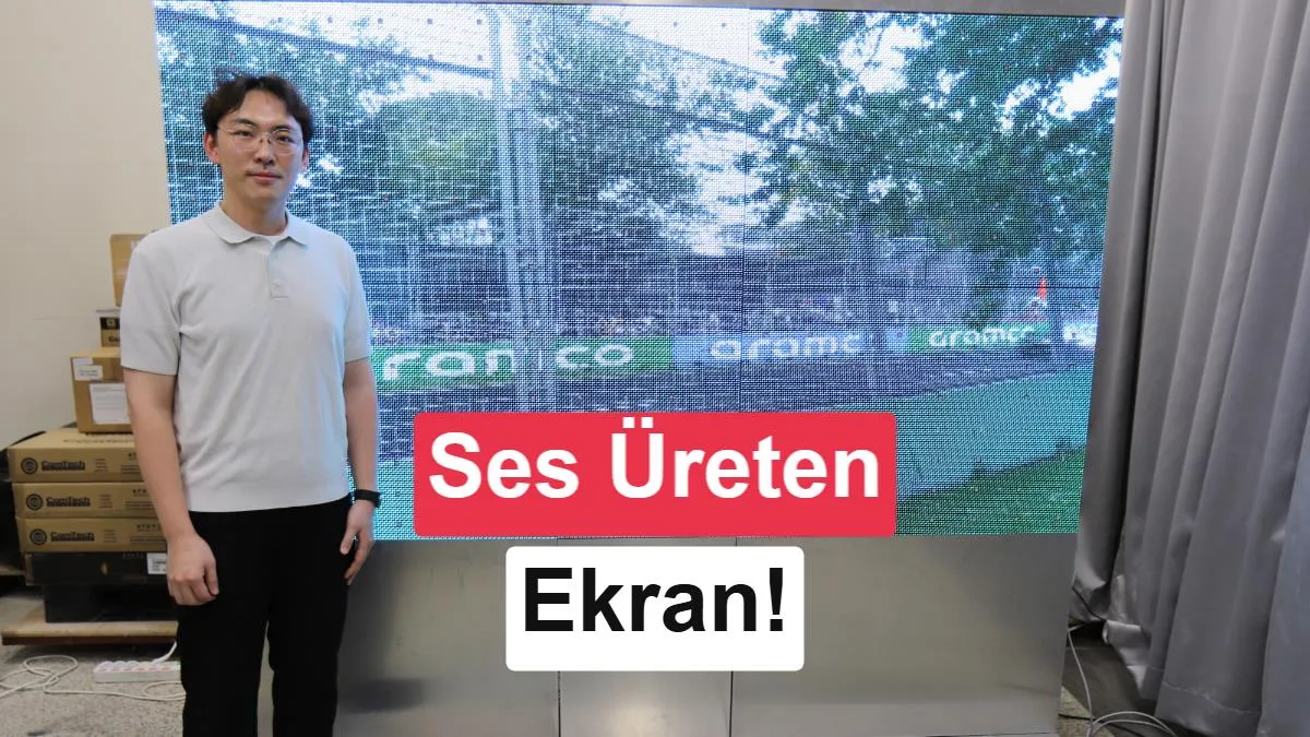 Güney Koreli Araştırmacılar Ekranı Hoparlöre Dönüştüren ve Sesin Konumunu Takip Eden Yeni Teknoloji Geliştirdi