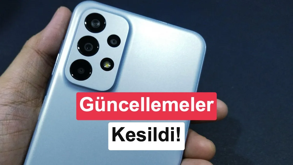 Samsung, Galaxy A04s ve A23 5G Modellerini Güncelleme Desteğinden Çıkardı