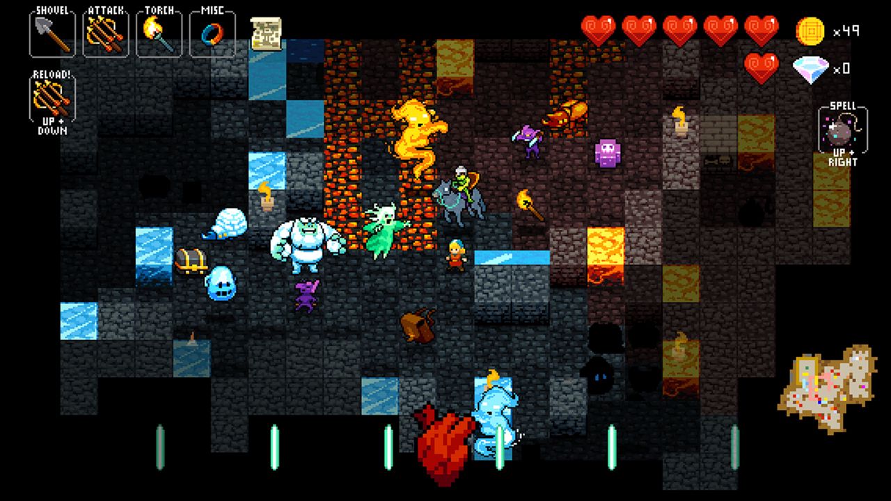 Crypt of the NecroDancer ekran görüntüsü 3
