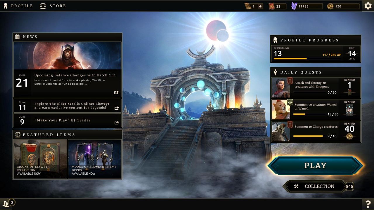 The Elder Scrolls®: Legends™ ekran görüntüsü 1