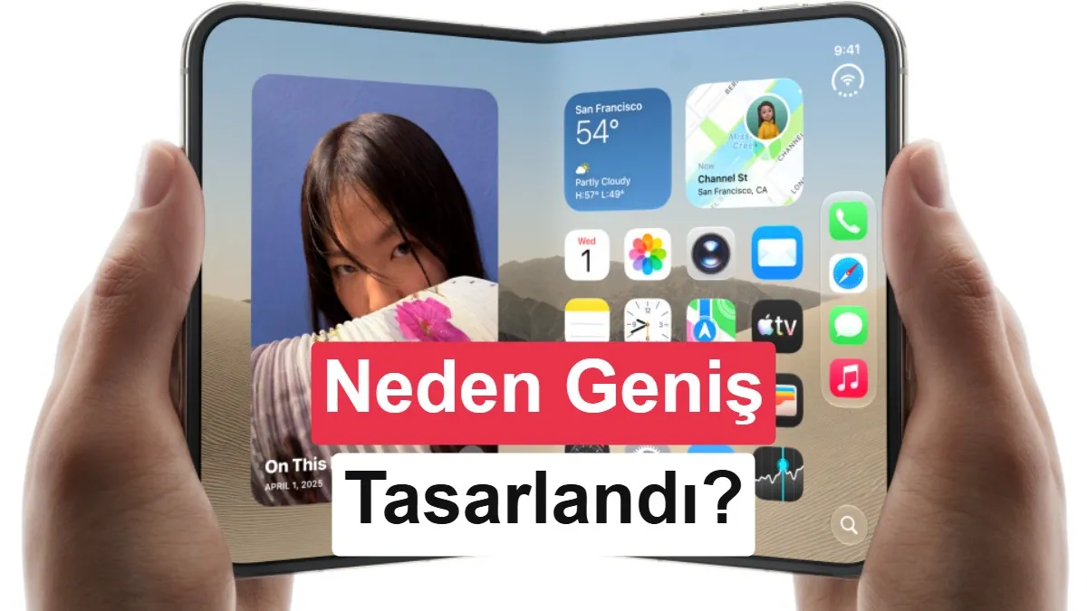 Apple iPhone Duo'nun Geniş Tasarım Sırrını Açıkladı: Defterler ve A Serisi Kağıtlardan İlham