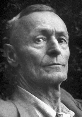 Hermann Hesse, 1946 Nobel Edebiyat Ödülü'nün sahibi olarak Nobel Vakfı arşivine giren portresinde