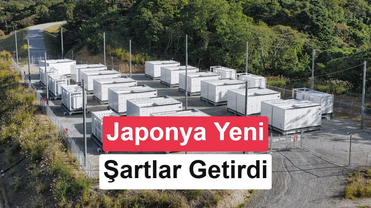Japonya’da Şebeke Bağlantısı İçin Yeni Arazi Şartı: Batarya Projeleri Sıkılaştırıldı