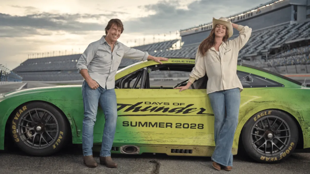 Tom Cruise ve Anne Hathaway, 2028'de IMAX'li 'Days of Thunder' Devam Filmiyle…