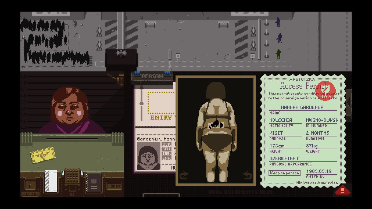 Papers, Please ekran görüntüsü 7