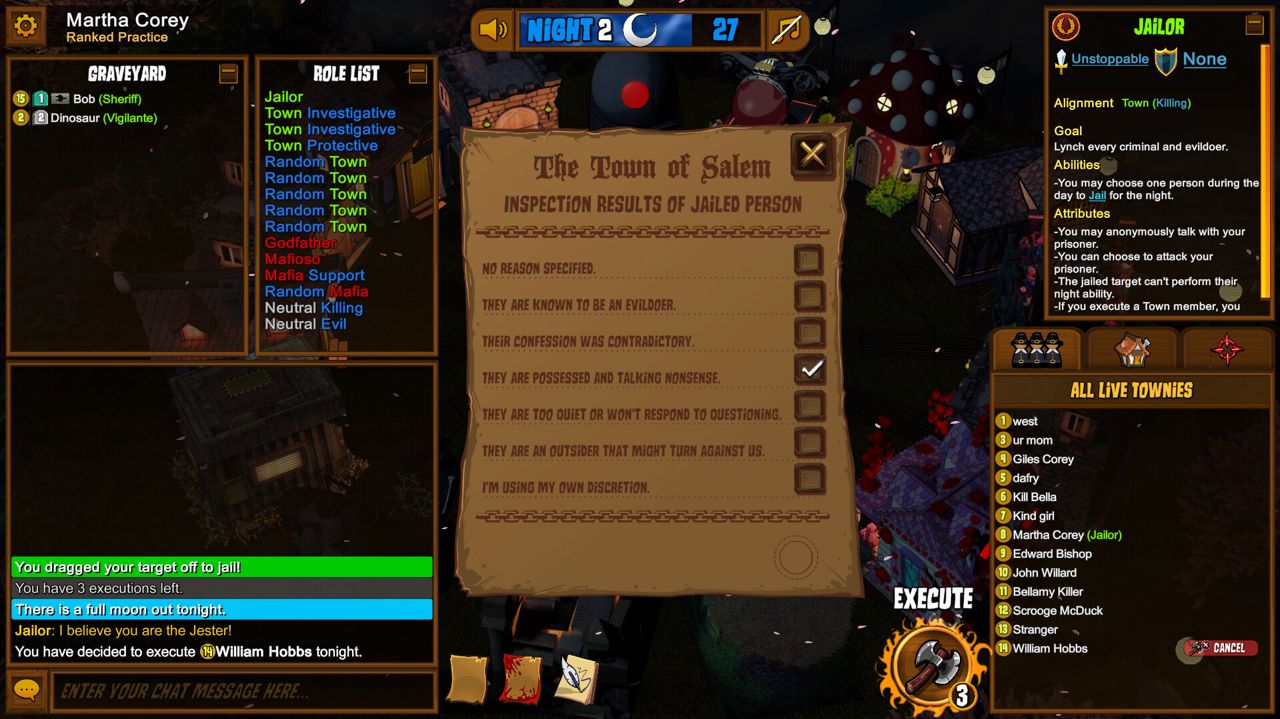 Town of Salem ekran görüntüsü 3