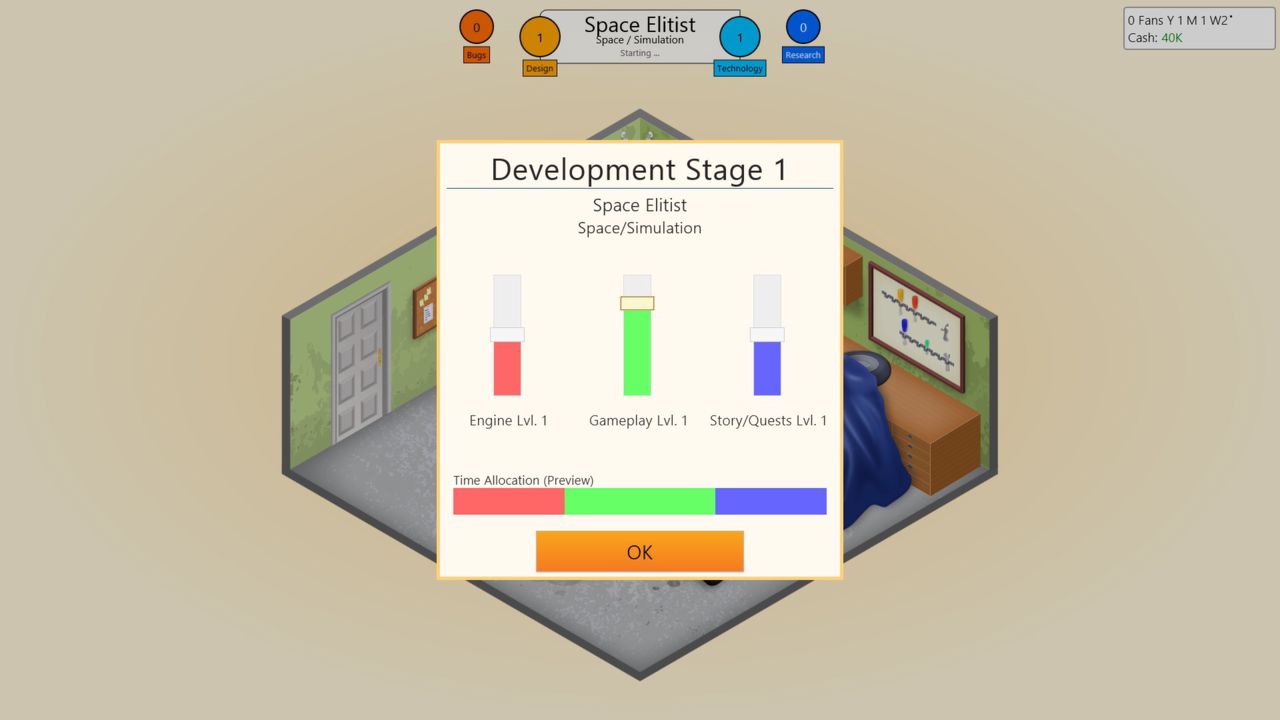 Game Dev Tycoon ekran görüntüsü 1