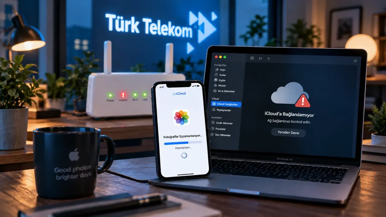 Türk Telekom FTTH kullanıcılarını etkileyen iCloud erişim sorunu: UDP 443 ve QUIC trafiği engellendi