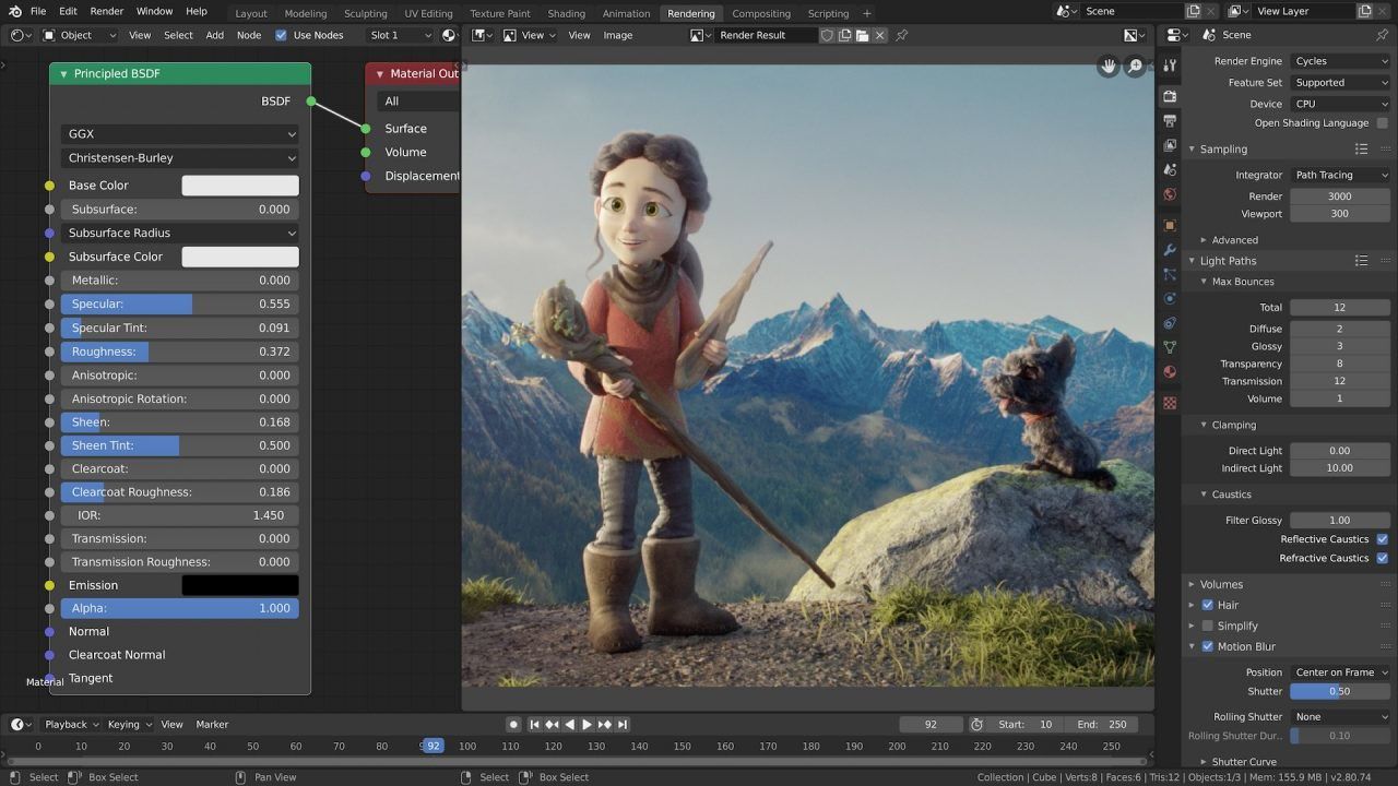 Blender ekran görüntüsü 0