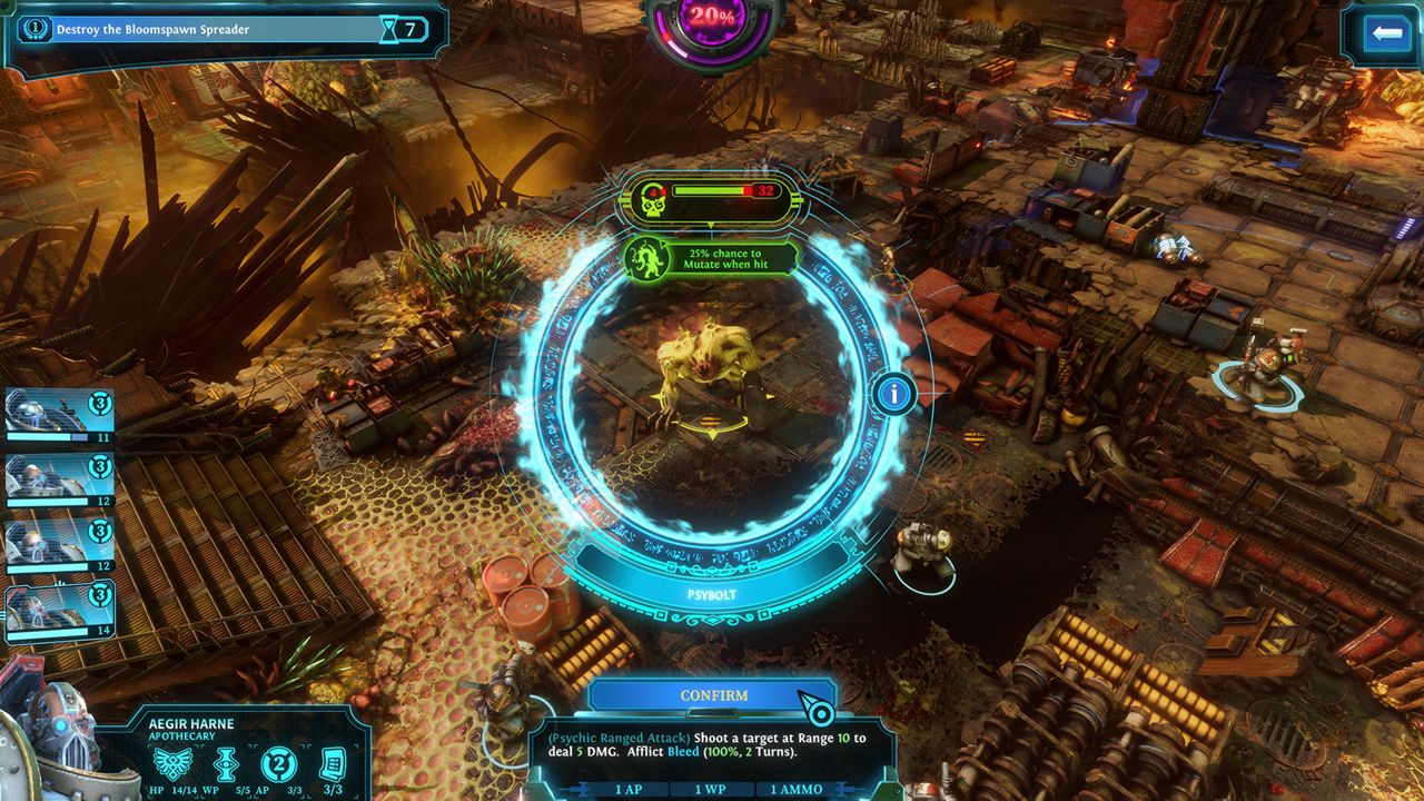 Warhammer 40,000: Chaos Gate - Daemonhunters ekran görüntüsü 4
