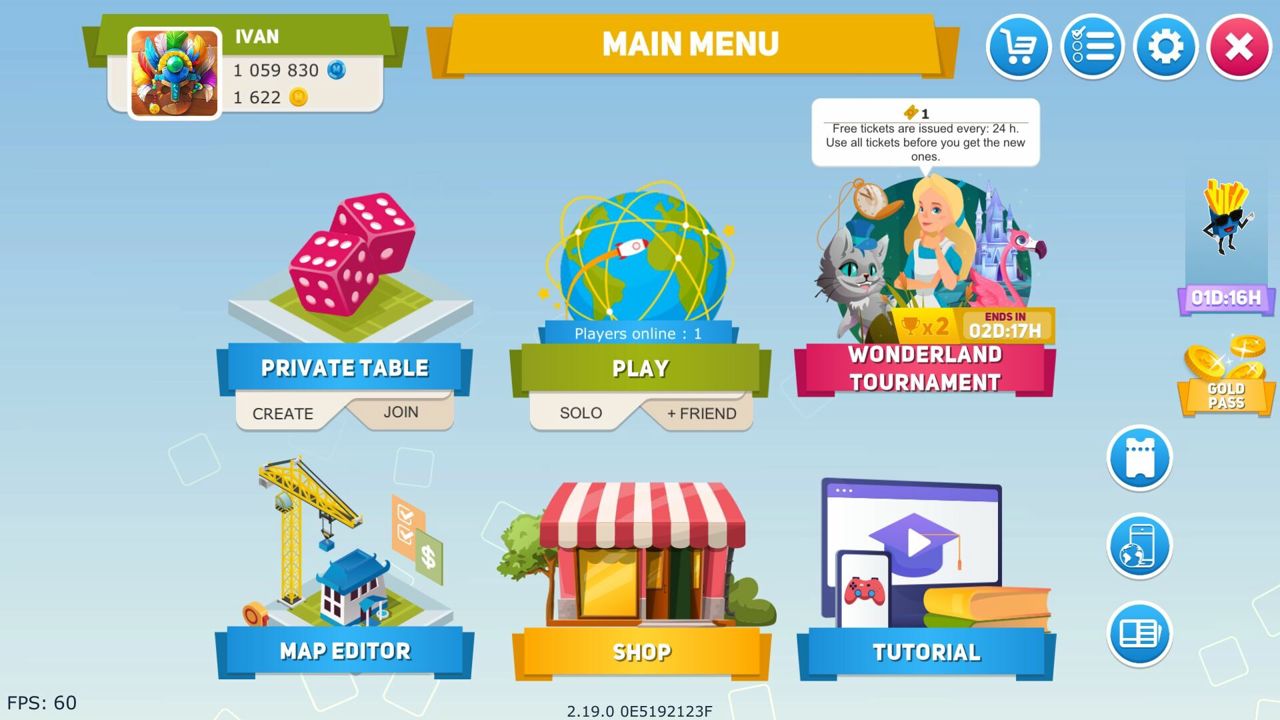 Business Tour - Board Game with Online Multiplayer(大富翁) ekran görüntüsü 2