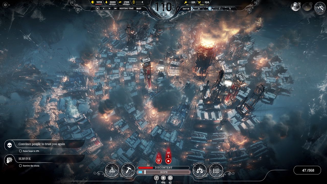 Frostpunk ekran görüntüsü 2