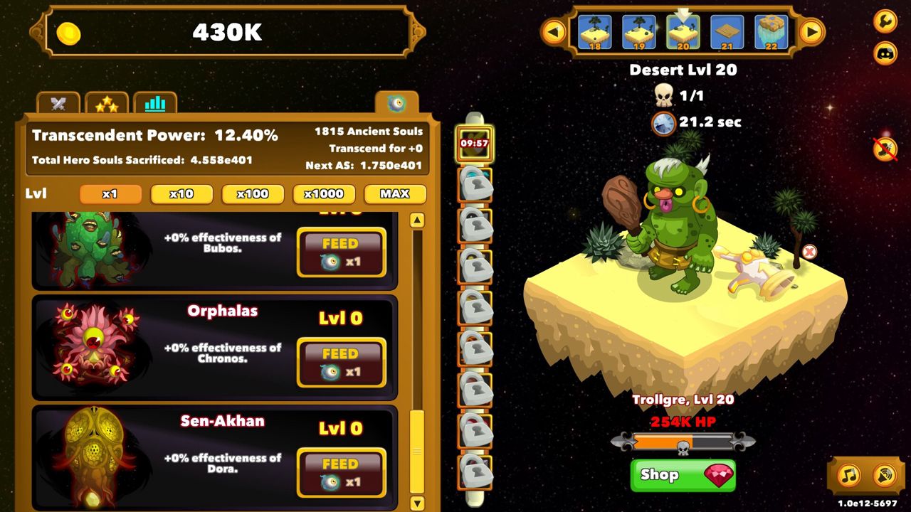 Clicker Heroes ekran görüntüsü 4