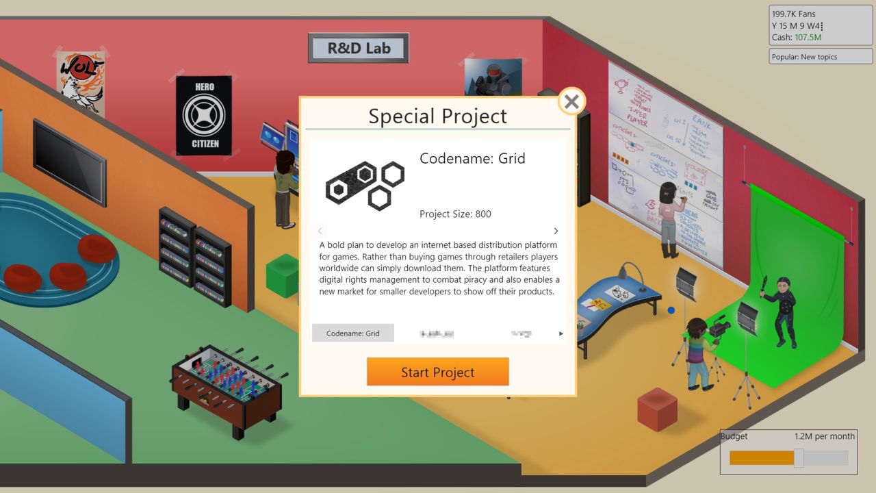 Game Dev Tycoon ekran görüntüsü 6