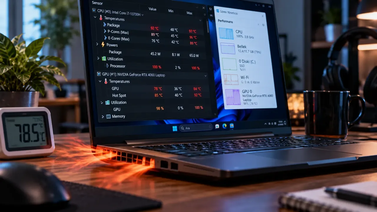 Laptop Fanı Sürekli Çalışıyor: Sorunun Kaynağı Nasıl Tespit Edilir? (2026 Güncel Rehber)