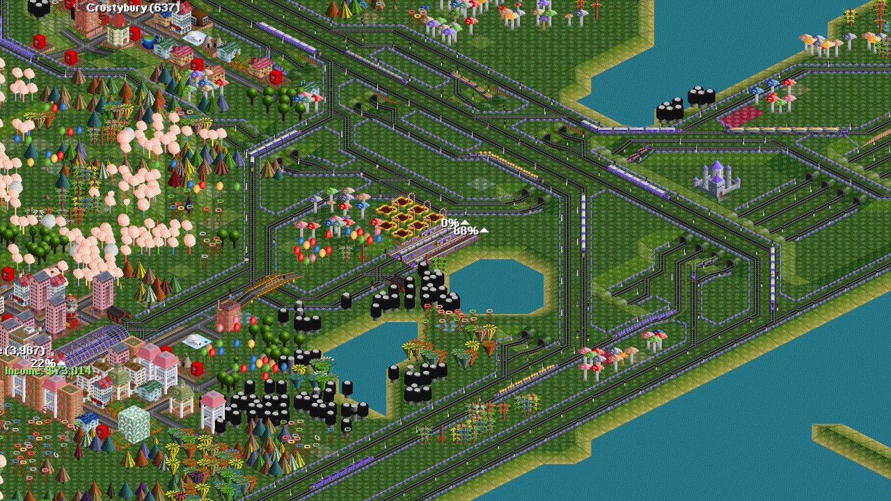 OpenTTD ekran görüntüsü 5