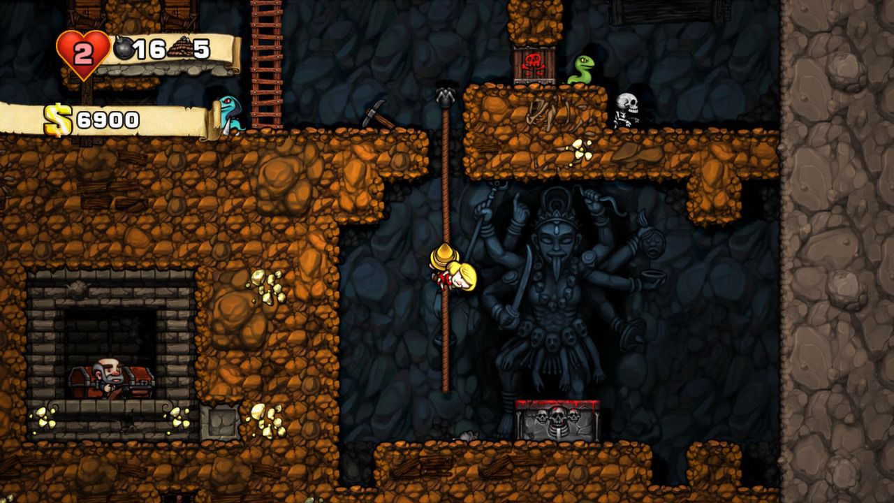 Spelunky ekran görüntüsü 1