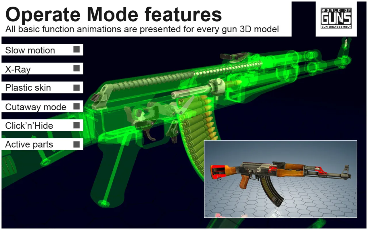 World of Guns: Gun Disassembly ekran görüntüsü 0