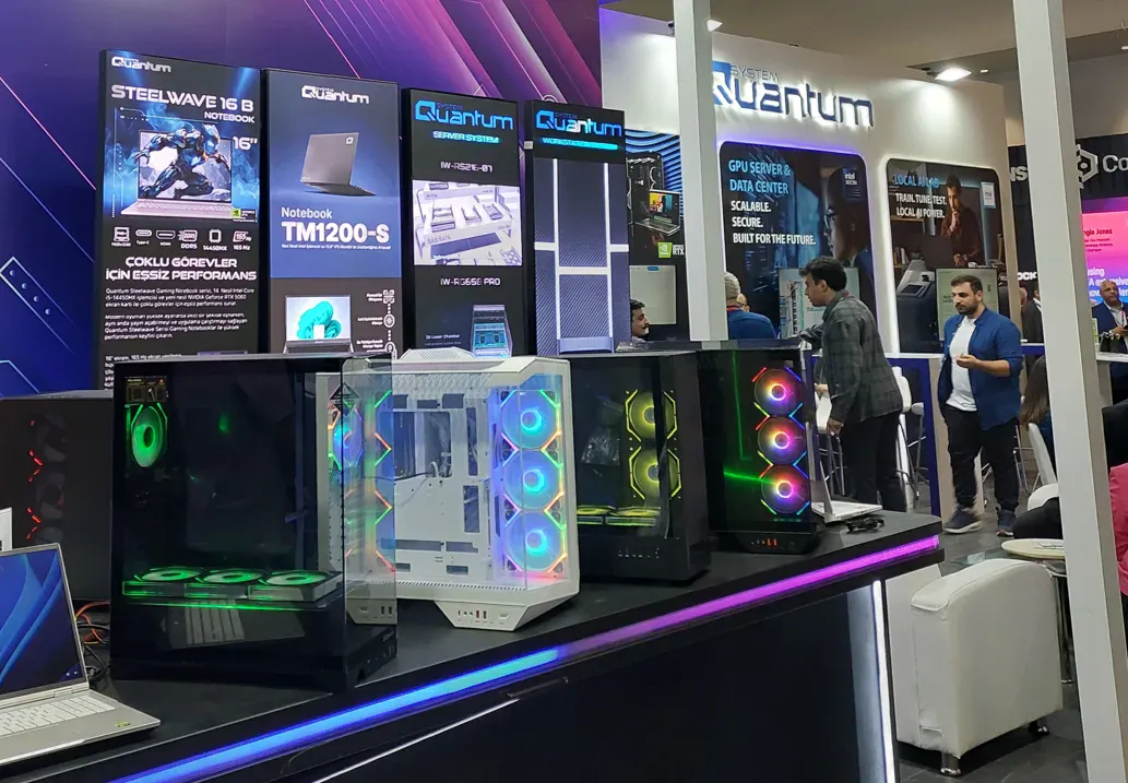 Quantum, GITEX AI Türkiye 2026’da Yapay Zeka ve Oyun Donanımlarını Gösterdi