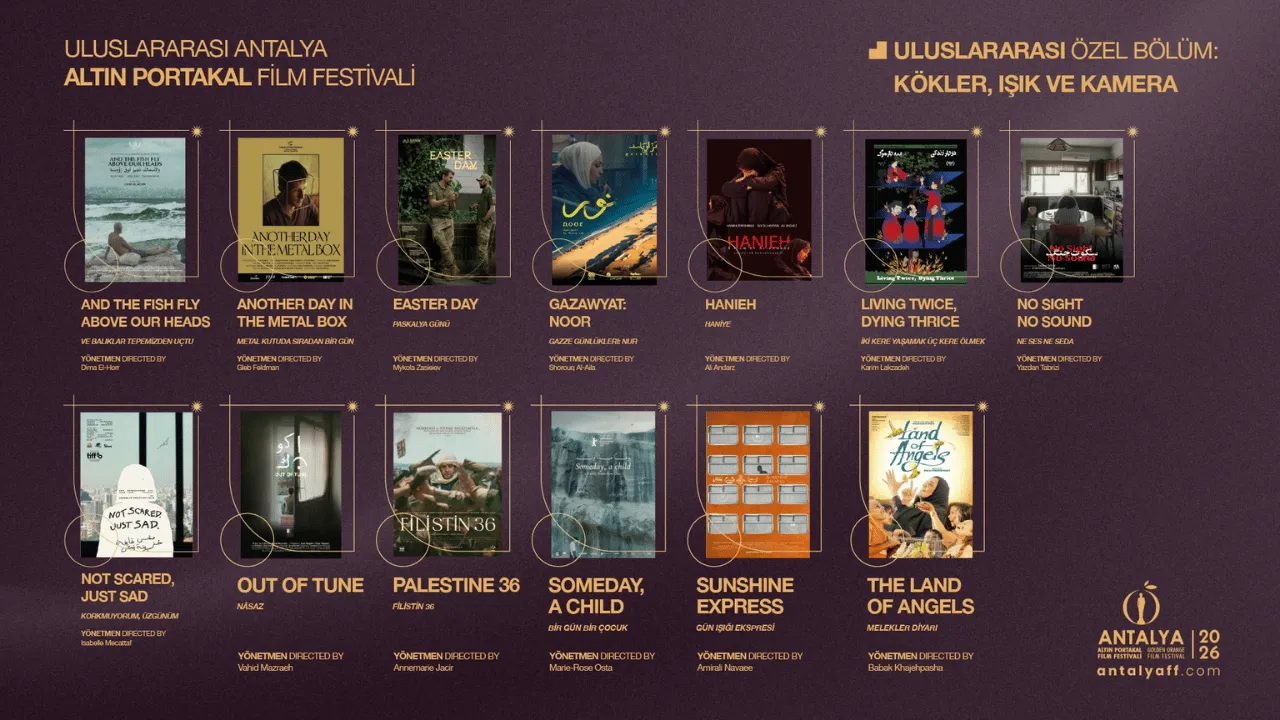 63. Antalya Altın Portakal Film Festivali'nde Dünya Sineması Rüzgarı: Uluslararası Yarışma ve Özel Bölüm Seçkileri Belli Oldu