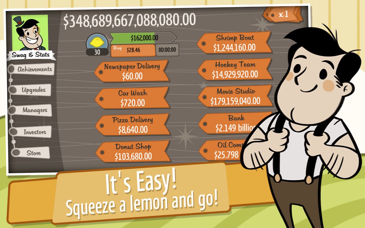 AdVenture Capitalist ekran görüntüsü 0