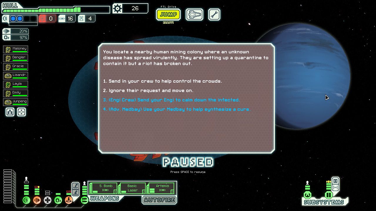 FTL: Faster Than Light ekran görüntüsü 2