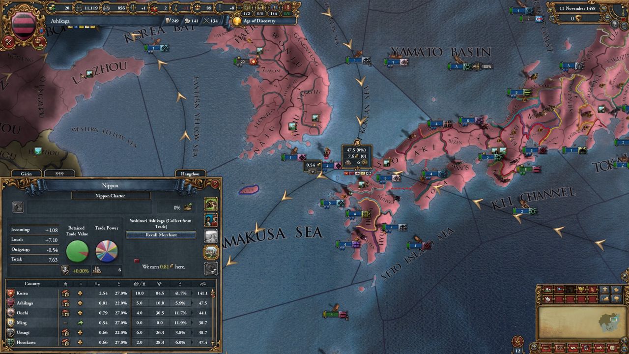 Europa Universalis IV ekran görüntüsü 1