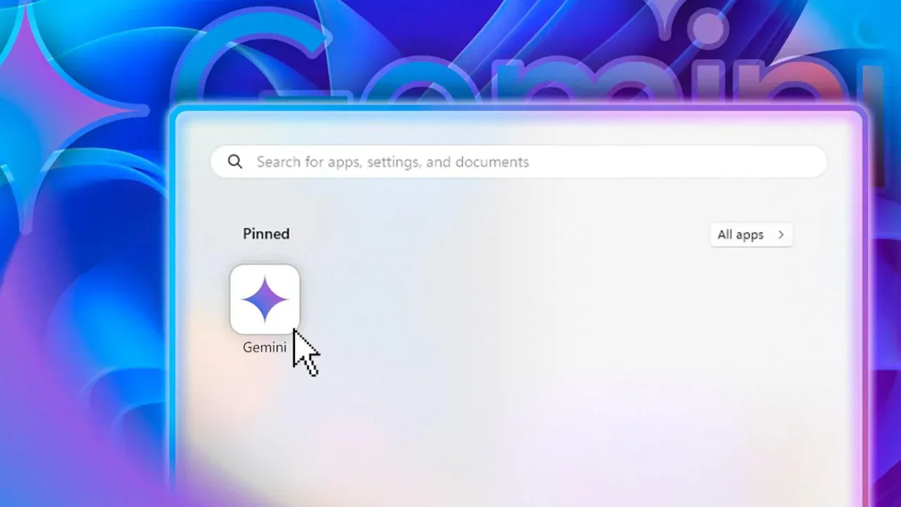 Google Gemini Windows Masaüstü Uygulamasıyla Çalışma Akışına Hız Katıyor