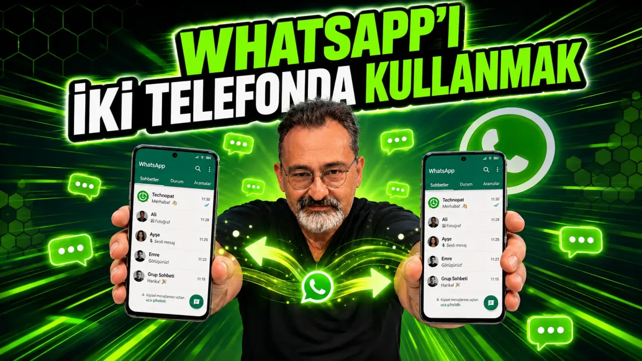 WhatsApp Çoklu Cihaz Özelliğiyle Tek Numaradan İki Telefon Kullanımı