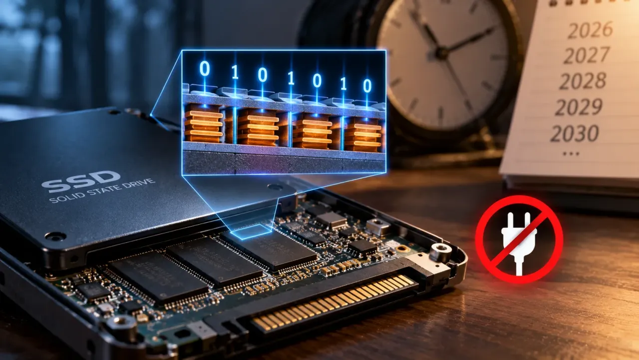SSD'ler Elektriksiz Ortamda Veriyi Yıllarca Nasıl Saklıyor?
