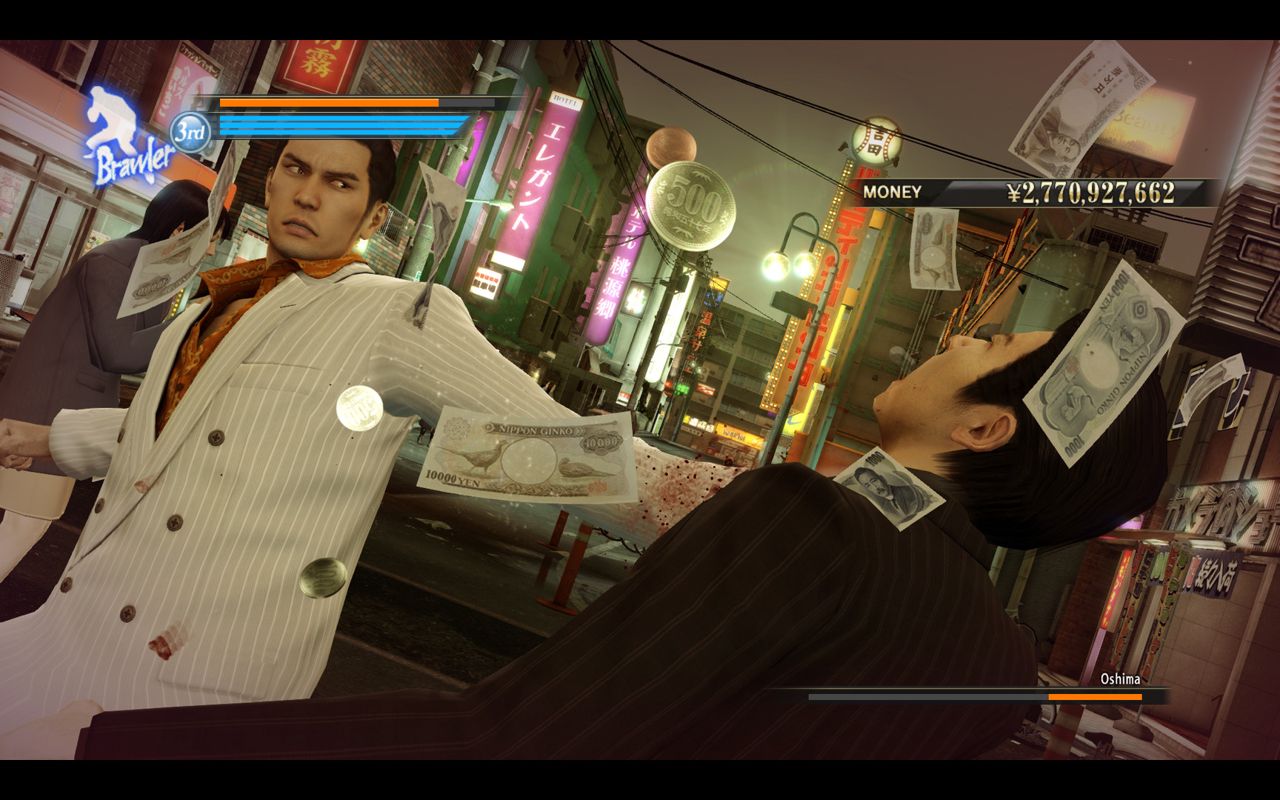Yakuza 0 ekran görüntüsü 4