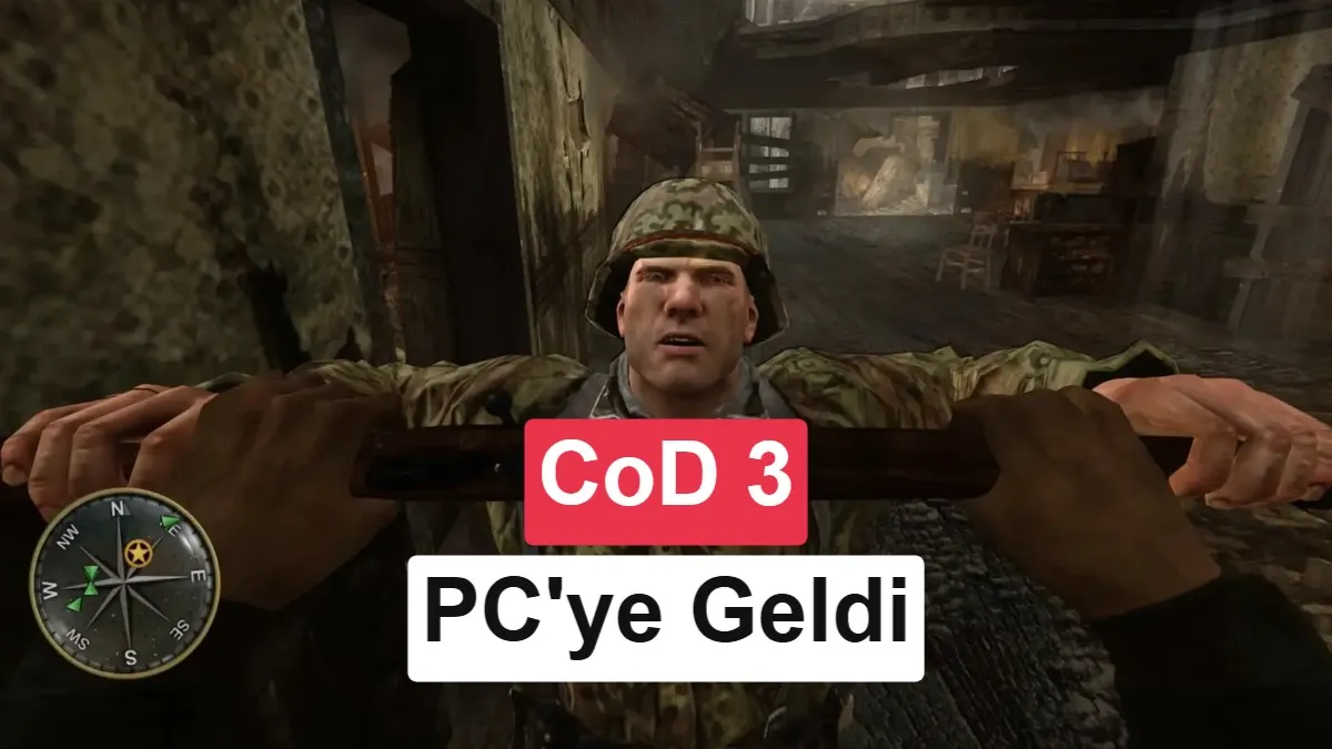 Call of Duty 3, 20 Yıl Sonra 4K ve 180 FPS Desteğiyle PC’ye Geldi