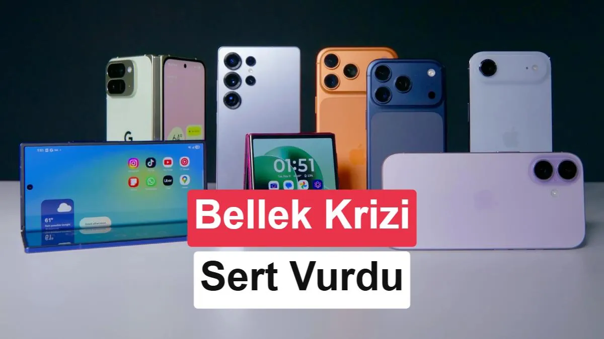 Bellek krizi akıllı telefon pazarını sarstı: Sevkiyatlar rekor düşük, fiyatlar yüzde 20 arttı