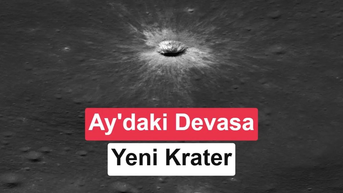 NASA, Ay’da 222 Metre Genişliğinde Yeni Bir Çarpışma Krateri Keşfetti: McGetchin Krateri