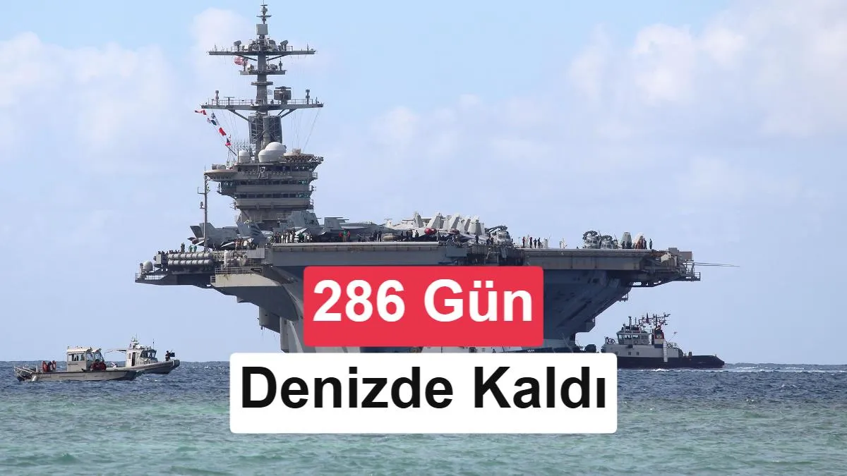 USS Abraham Lincoln 286 Günlük Kesintisiz Görev Sonrası Tayland’da Pas İzleriyle Karşılandı