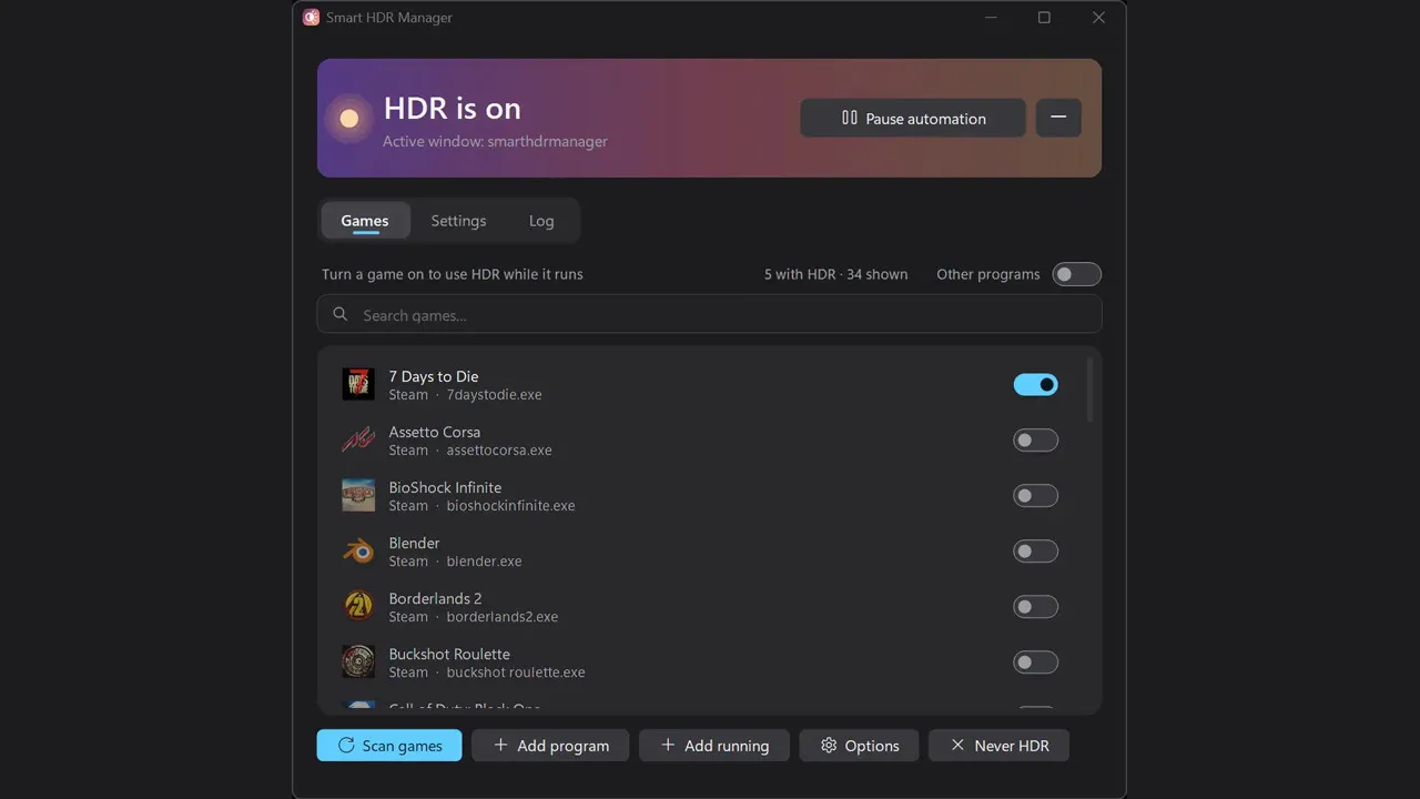 Kullanıcı Geliştirdi: Windows'ta OLED Ekranlar İçin HDR Sorununa Akıllı Çözüm: Smart HDR Manager