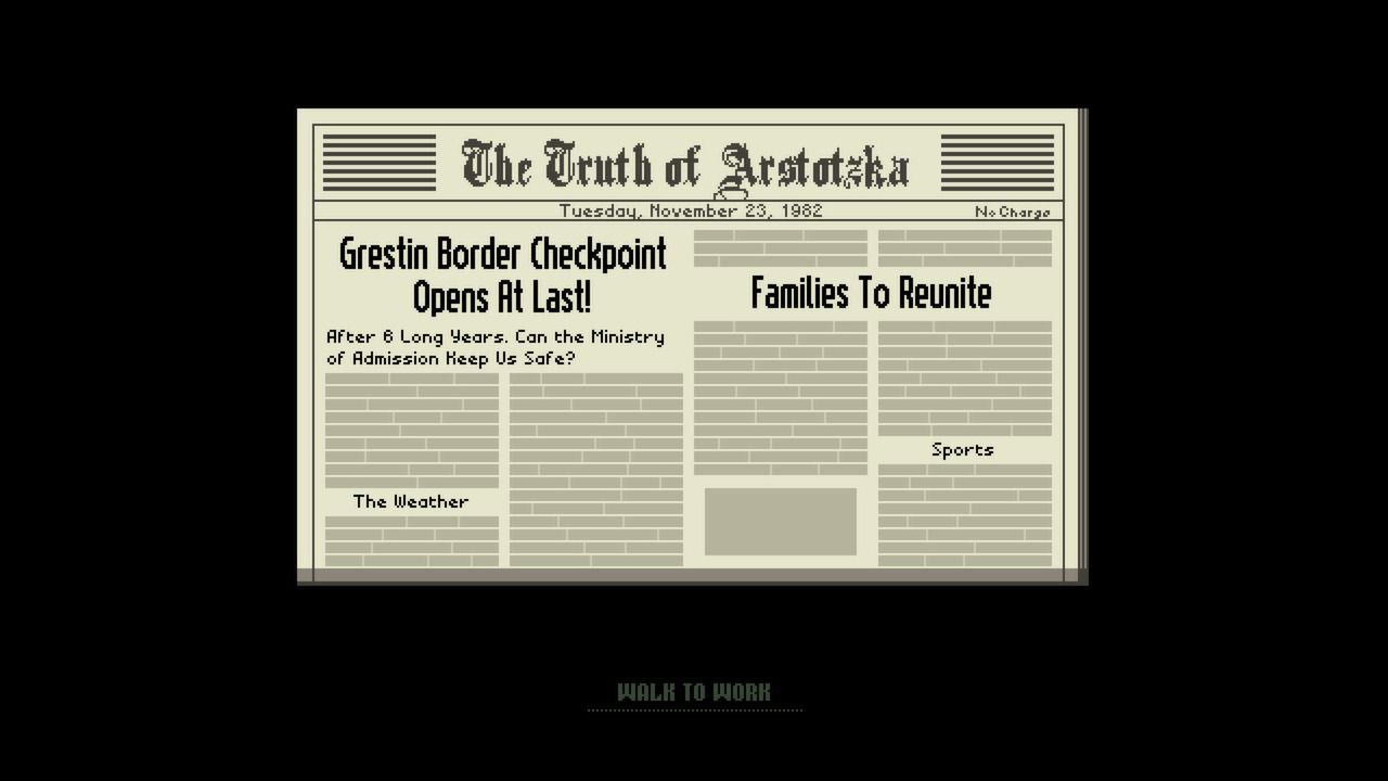 Papers, Please ekran görüntüsü 3