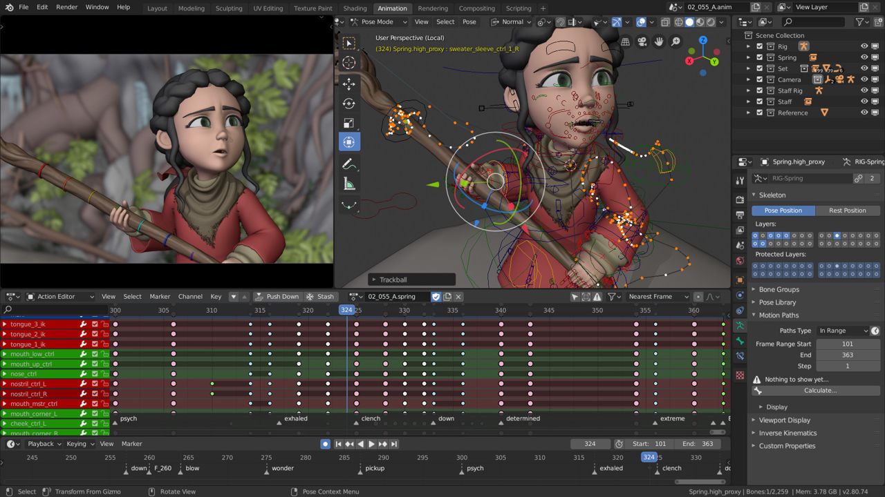 Blender ekran görüntüsü 2