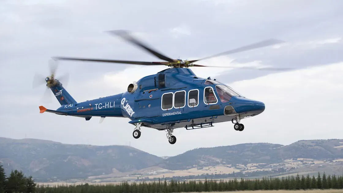 Emniyet Genel Müdürlüğü'ne İlk T625 GÖKBEY Helikopteri Teslim Edildi