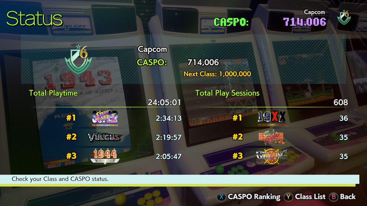 Capcom Arcade Stadium ekran görüntüsü 6