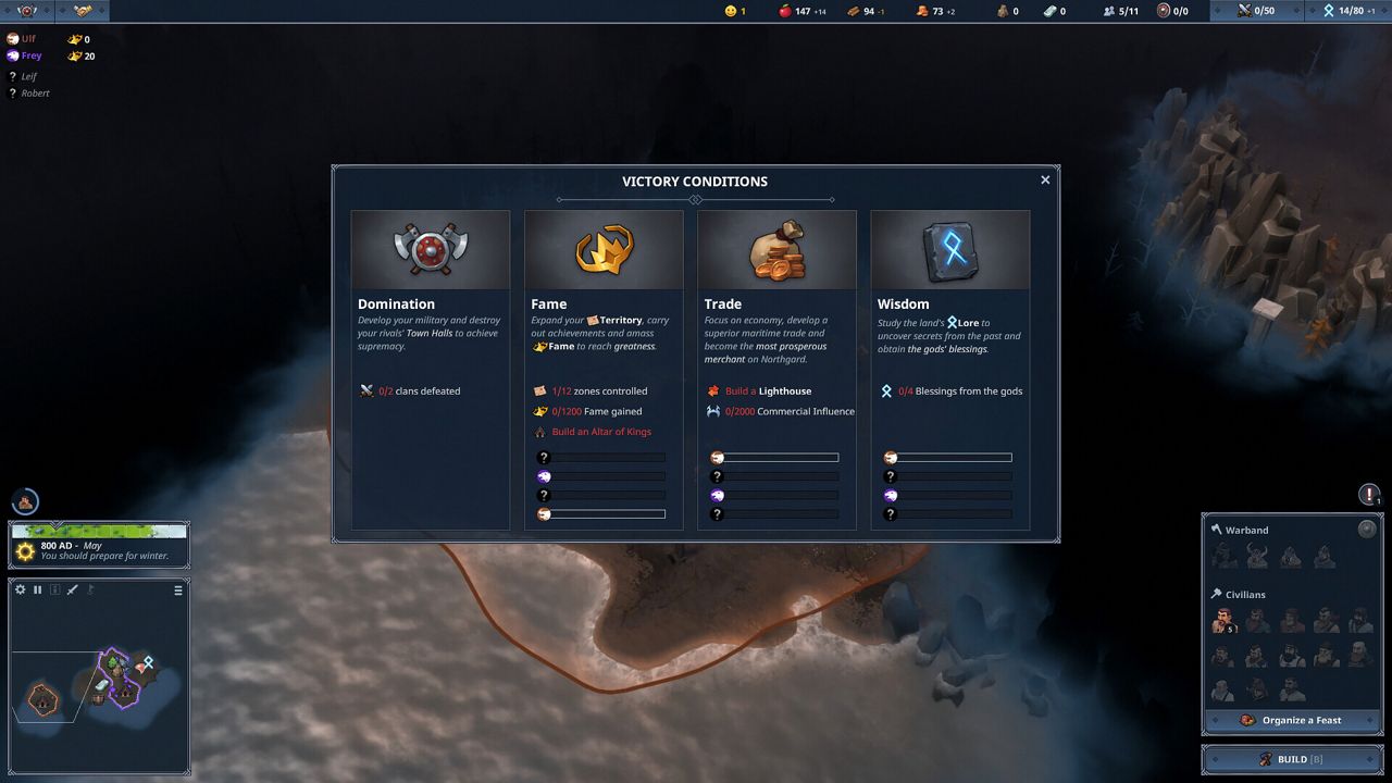 Northgard: Definitive Edition ekran görüntüsü 6