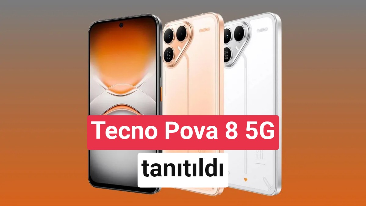 Tecno Pova 8 5G, Nothing Phone Esintileriyle Gelişmiş Özelliklerle Piyasaya Çıktı
