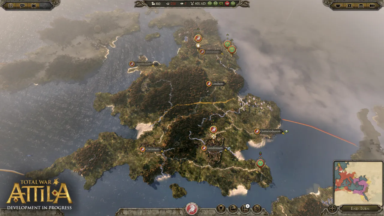 Total War: ATTILA ekran görüntüsü 5