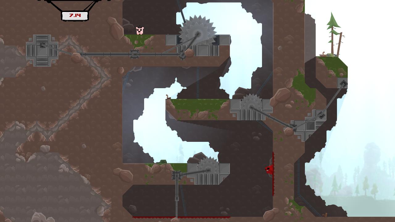 Super Meat Boy ekran görüntüsü 1