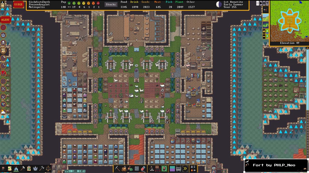 Dwarf Fortress ekran görüntüsü 1