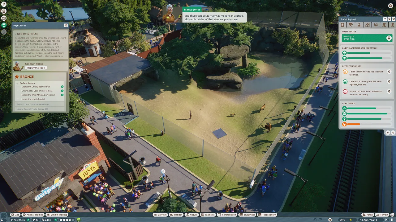 Planet Zoo ekran görüntüsü 3