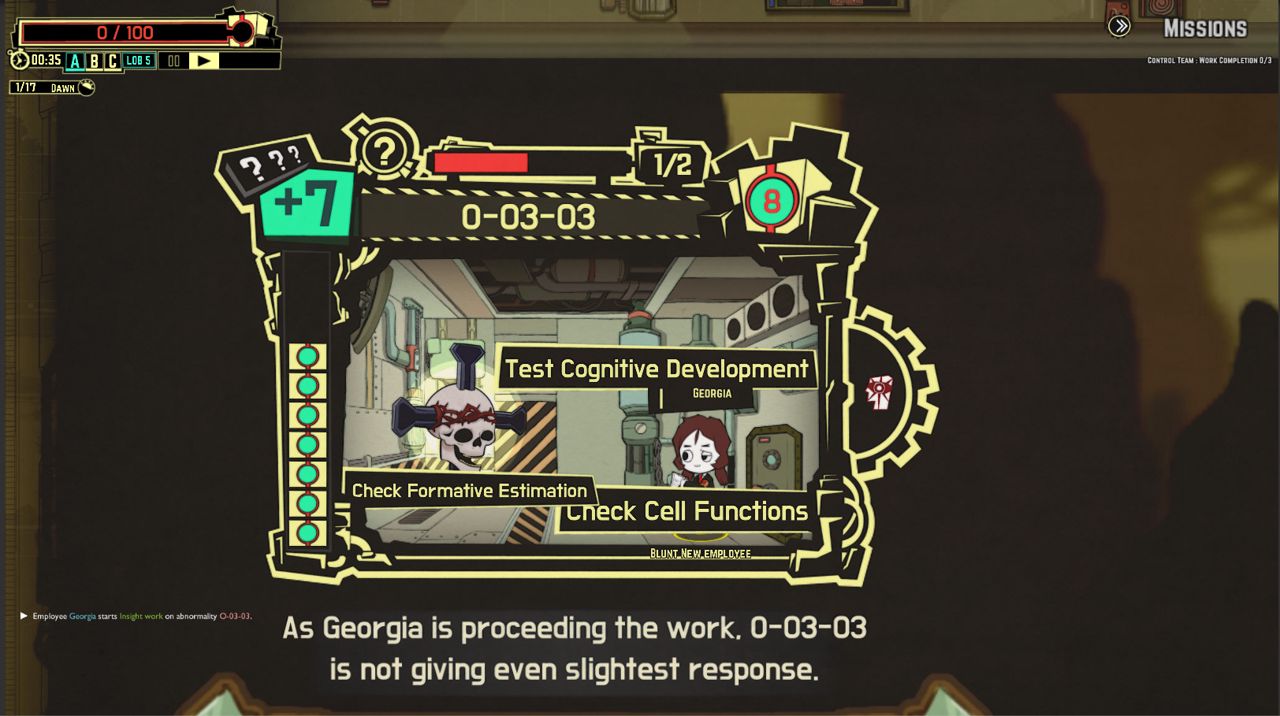 Lobotomy Corporation | Monster Management Simulation ekran görüntüsü 2