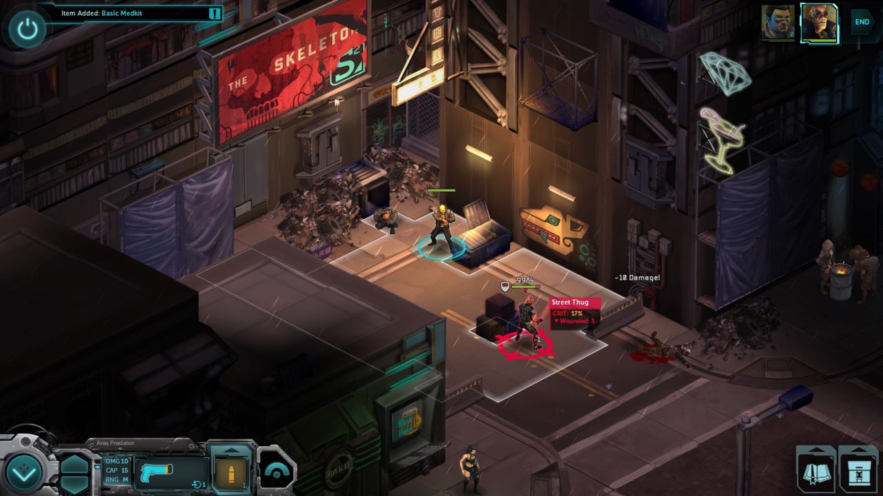 Shadowrun Returns ekran görüntüsü 5